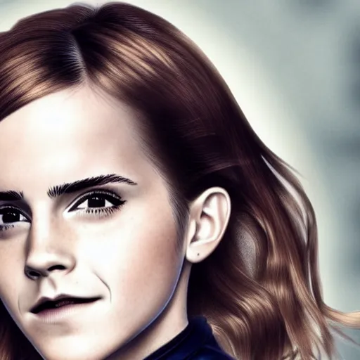 Image similar to emma watson anime