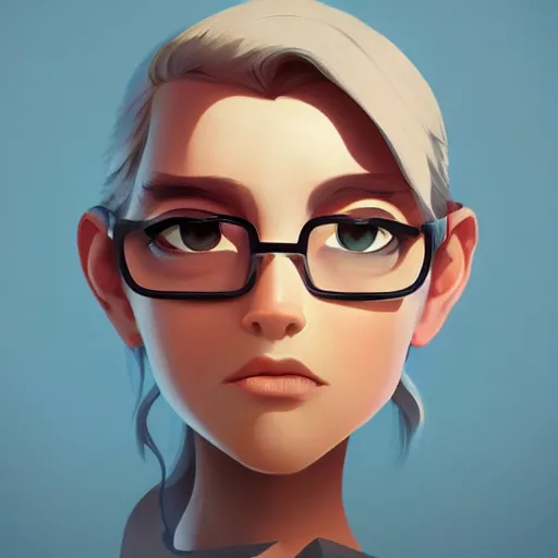 Image similar to face icon stylized minimalist contact 1 9 9 7, loftis, cory behance hd by jesper ejsing, by rhads, makoto shinkai and lois van baarle, ilya kuvshinov, rossdraws global illumination