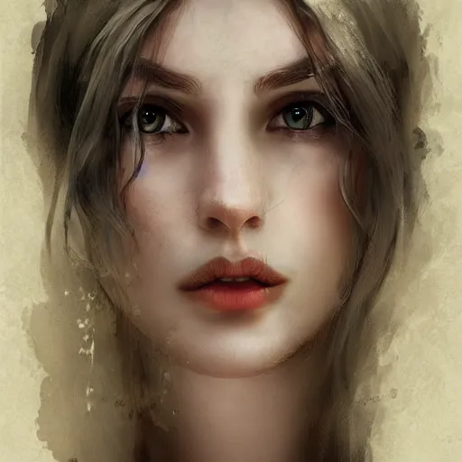 Image similar to Young Romanian woman, high resolution fantasy concept art, realistic, intricate details, soft lighting