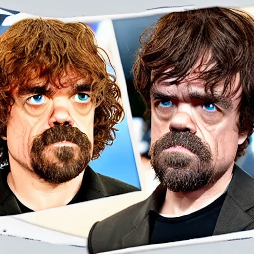 Prompt: peter dinklage as a pixar character