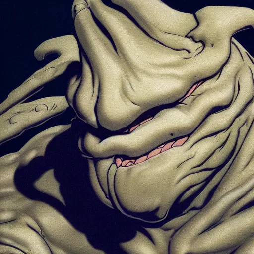 Image similar to uhd candid photo of clayface, with accurate face, uhd, studio lighting, correct face, photo by annie leibovitz