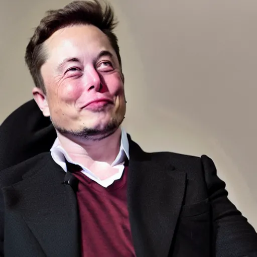 Prompt: elon musk wearing a cat costume