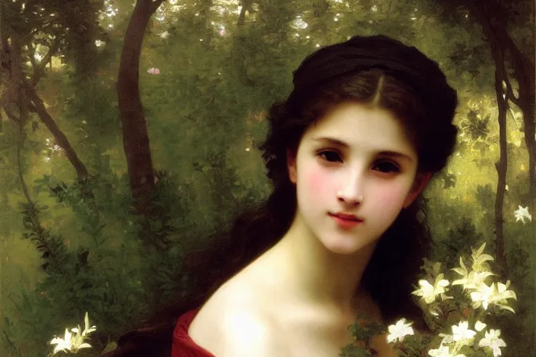 Image similar to pretty girl by william - adolphe bouguereau