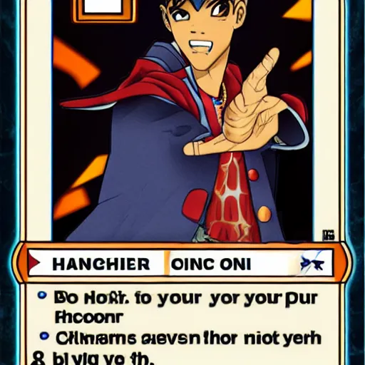 Image similar to Usher Yu-Gi-Oh card