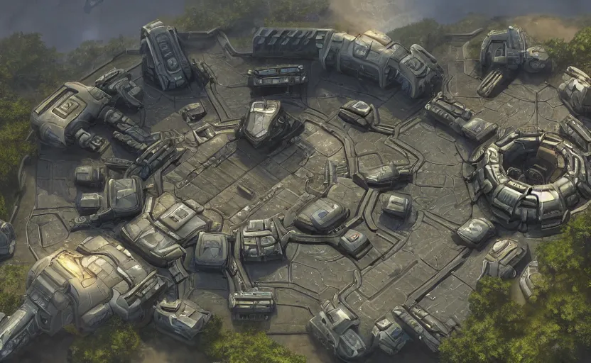 starcraft 2 terran buildings