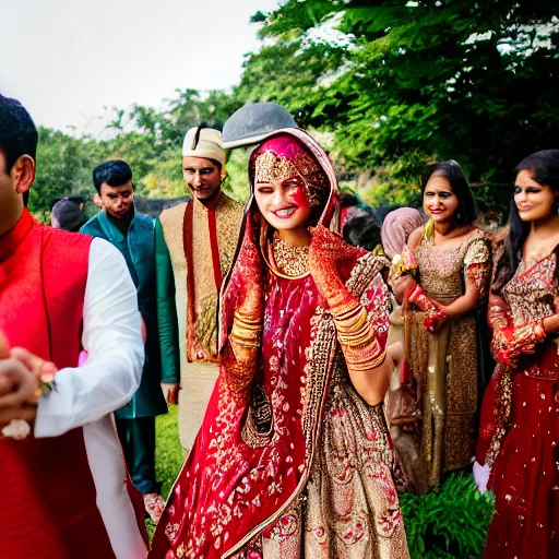 Image similar to bangladeshi wedding in open field