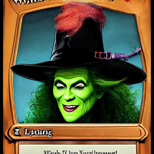 Prompt: wicked witch of the west,