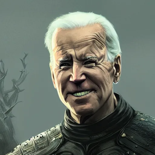 Prompt: joe biden in game of thrones, highly detailed digital painting, artstation, concept art, smooth, sharp focus, illustration, art by artgerm and greg rutkowski and alphonse mucha