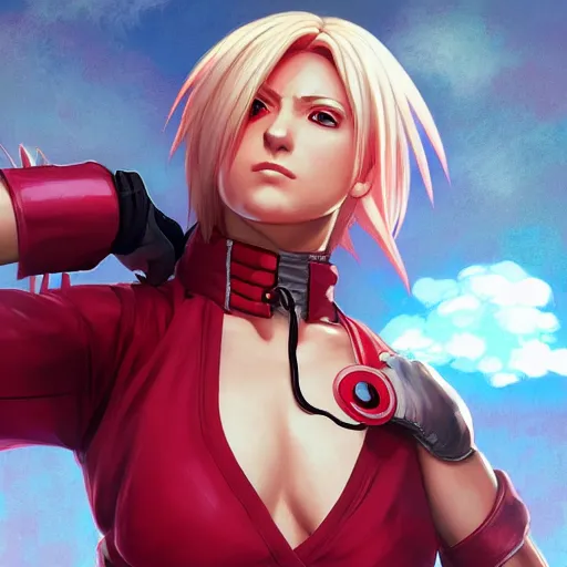 Prompt: sakura haruno as a street fighter character, cg animation, capcom, realistic, character select portrait, by artgerm, greg rutkowski, alphonse mucha, 3 d