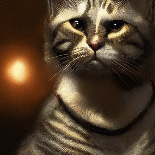 Image similar to portrait of a s. w. a. t anthro cat, highly detailed, shallow depth of field, art by artgerm and greg rutkowski