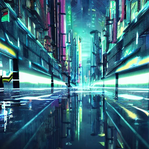 Prompt: futuristic city realistic grafitti utopia photorealism rain reflection jungle drones android,8k