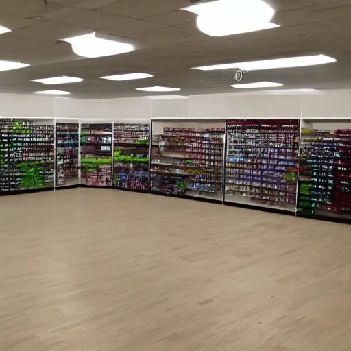 Image similar to photograph of empty retail store