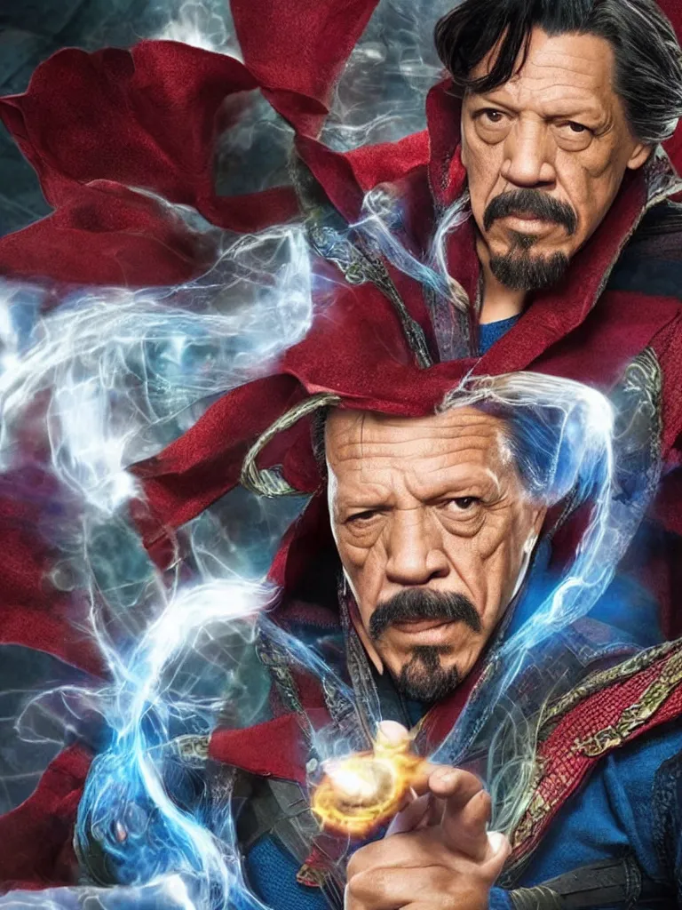 Image similar to Danny Trejo as Doctor Strange