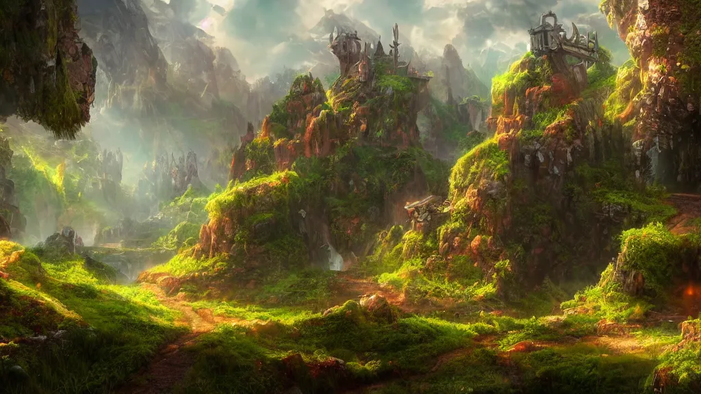 hd fantasy landscape wallpapers