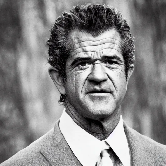 Image similar to mel gibson in a potato costume