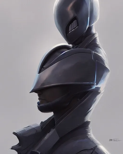 Prompt: smooth sleek black featureless full helm, by greg rutkowski, mark brookes, jim burns, tom bagshaw, magali villeneuve, trending on artstation