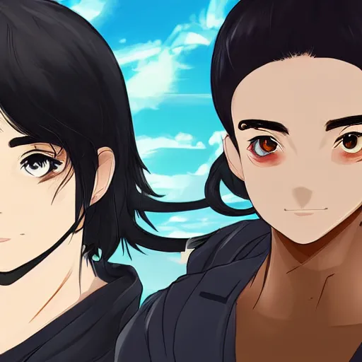Image similar to alexelcapo spanish twitch streamer anime style