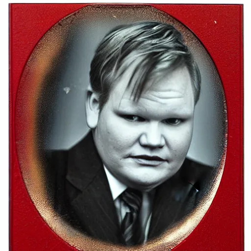 Image similar to andy richter, by joseph cornell,