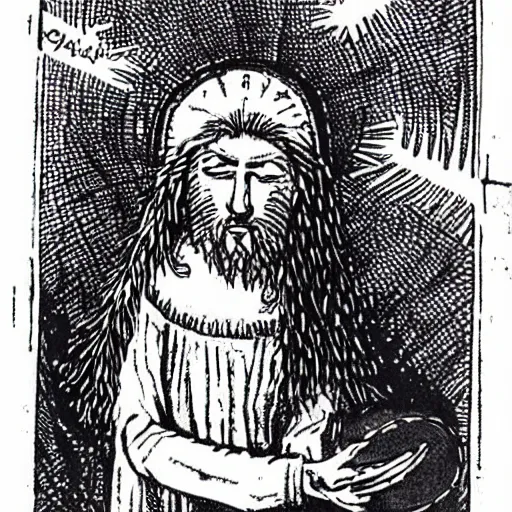 Prompt: and all should cry, beware! beware! his flashing eyes, his floating hair! weave a circle round him thrice, and close your eyes with holy dread for he on honey - dew hath fed, and drunk the milk of paradise.