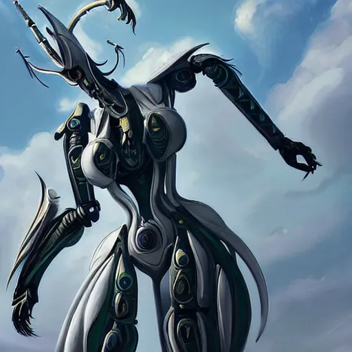 Image similar to highly detailed exquisite warframe fanart, worms eye view, looking up at a giant 500 foot tall beautiful saryn prime female warframe, as a stunning anthropomorphic robot female dragon, sleek smooth white plated armor, unknowingly posing elegantly over your view, you looking up from the ground between the magnificent towering robotic legs, giant robot dragon feet, cute robot dragon head far up in the sky, you're nothing but a bug to her, proportionally accurate, anatomically correct, sharp claws, two arms, two legs, camera close to the legs and feet, giantess shot, upward shot, ground view shot, leg and thigh shot, epic shot, high quality, captura, realistic, professional digital art, high end digital art, furry art, macro art, giantess art, anthro art, DeviantArt, artstation, Furaffinity, 3D realism, 8k HD render, epic lighting, depth of field