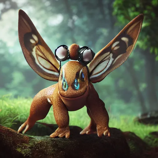 Image similar to photography of a realistic paras animal, ultra detailed, 8 k, cinematic lighting, natural background, trending on artstation, pokemon