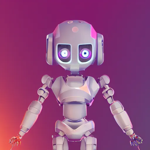 Prompt: low - poly cute robot character doing laundry, 3 d render, blender, unity, octave, 4 k, isometric view, beautiful render, pastel colours, breath of the wild art style