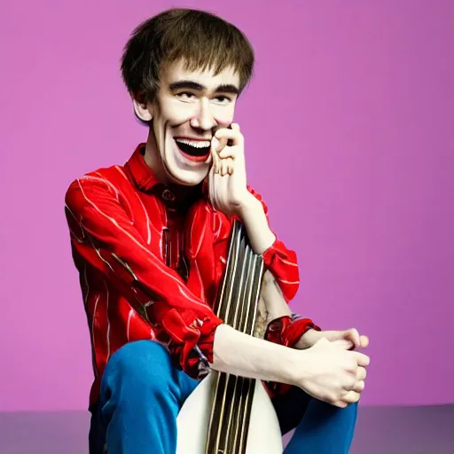 Image similar to jacob collier claymation