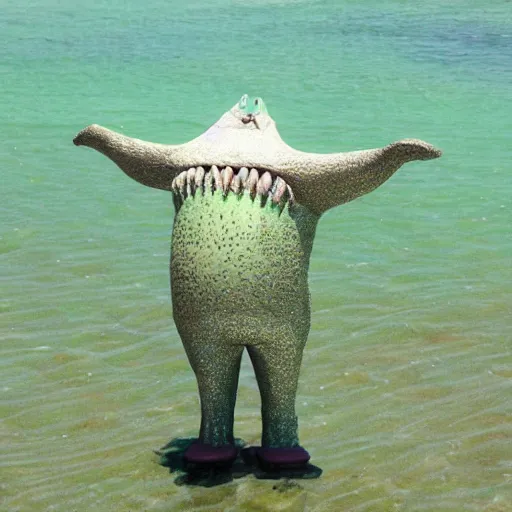 Image similar to the lake creature