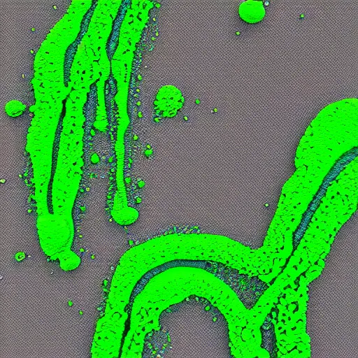 Prompt: green slime texture