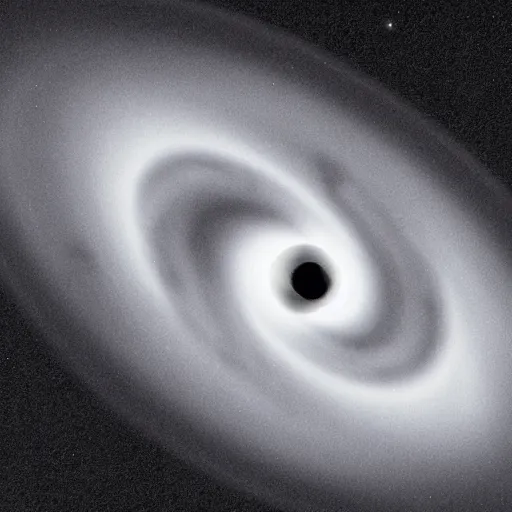 Prompt: a photo of gargantua black hole