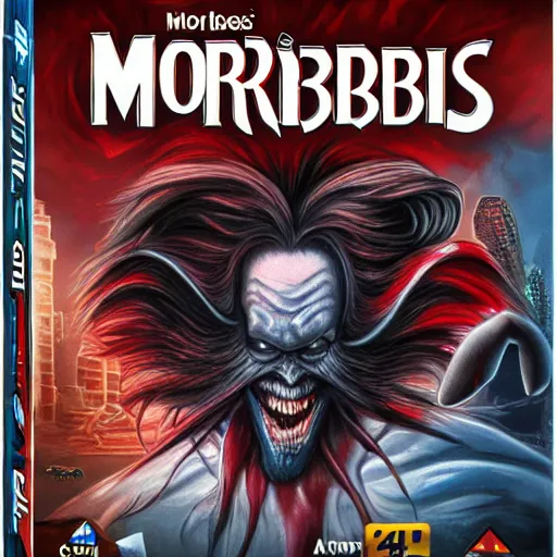 Image similar to Morbius ds game, highly detailed, 4k