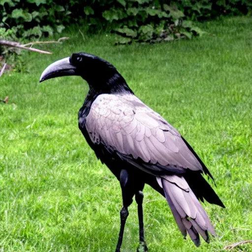 Image similar to a giant crow