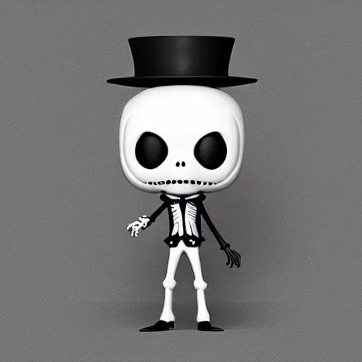 Image similar to pop figure of jack skellington