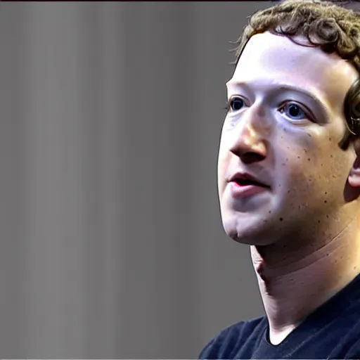 Image similar to screenshot of mark zuckerberg as a factory emploeye