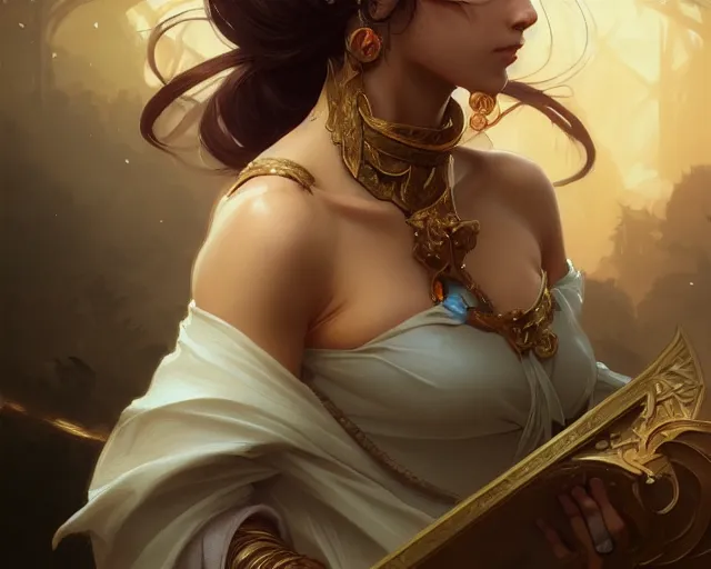 Image similar to photography of raffaello sanizo, deep focus, d & d, fantasy, intricate, elegant, highly detailed, digital painting, artstation, concept art, matte, sharp focus, illustration, hearthstone, art by artgerm and greg rutkowski and alphonse mucha