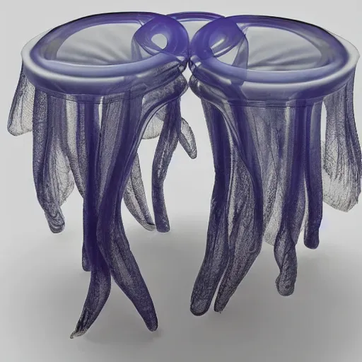 Prompt: the jellyfish stool by Philip stark