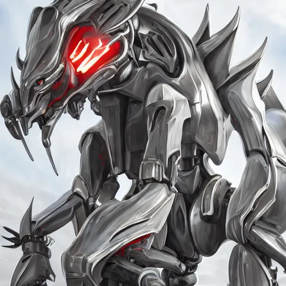 Image similar to detailed maw shot of a gigantic elegant beautiful stunning hot anthropomorphic robot mecha female dragon, swallowing a human, with sleek silver metal armor and cat ears, OLED visor over eyes, food pov, prey pov, micro pov, vore, digital art, mawshot, dragon vore, furry art, high quality, 8k 3D realistic, macro art, micro art, Furaffinity, Deviantart, Eka's Portal, G6