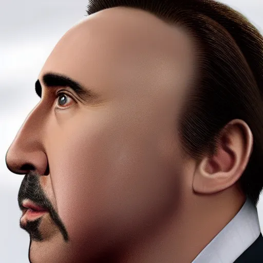 Image similar to ultra realistic picture of Nicolas Cage, 16K,