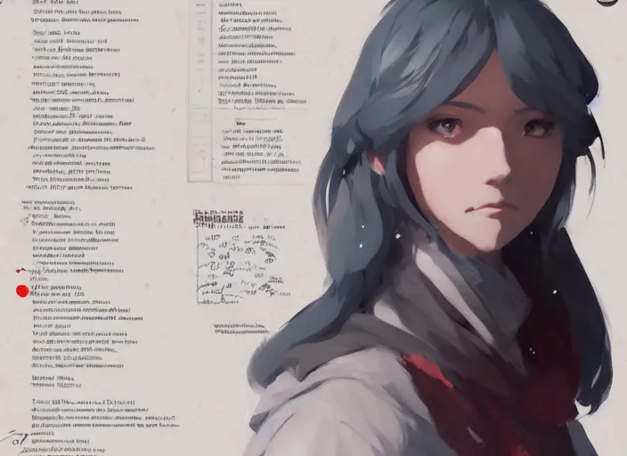 Prompt: character sheet for a beautiful woman for genshin impact, by greg rutkowski, by studio ghibli, digital art, trending on artstation, hd, 8 k, highly detailed, good lighting, beautiful, masterpiece