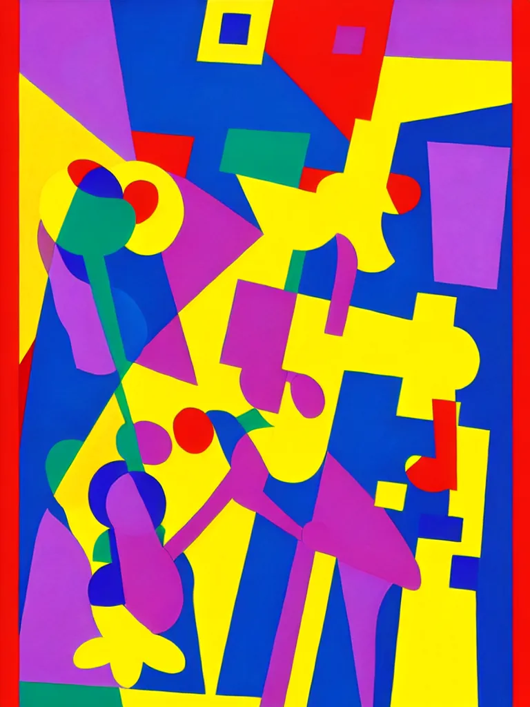 Image similar to painting by kazimir malevitch suprematism avant - garde + moebius comics + small ebelishments by kaws, procreate 2 0 2 2