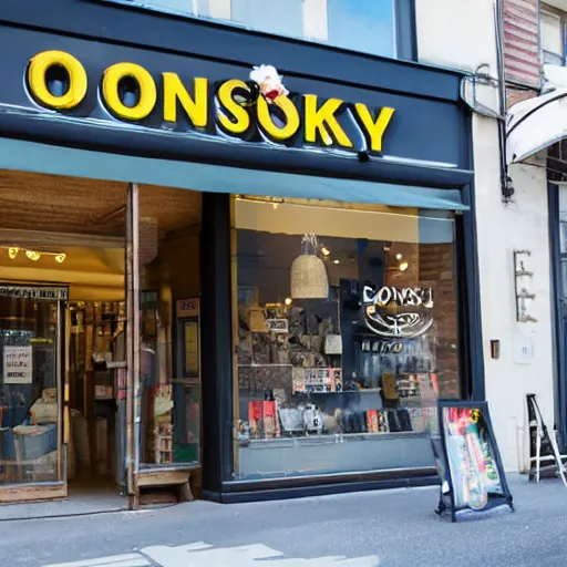 Prompt: A store named Odonski Bonsky