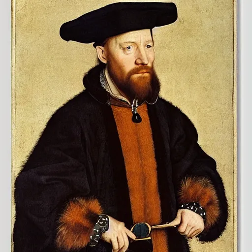 Image similar to Twitch streamer, by Hans Holbein the Younger