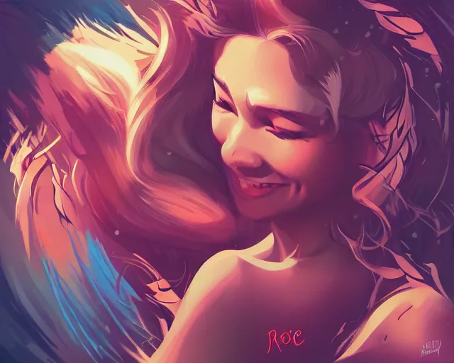 Image similar to the joy of life, a simple vector based illustration, by ross tran, artgerm