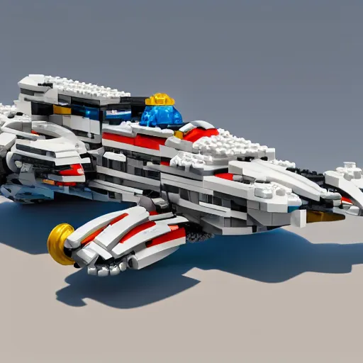 ArtStation - Lego Jedi SpaceShip