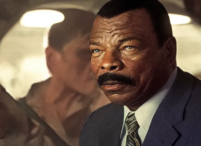 Image similar to carl weathers, movie still, from the new candyman movie, 8 k, realistic