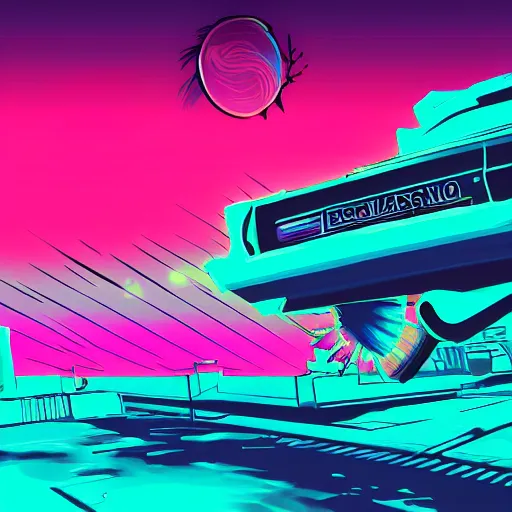 Image similar to argentina, epic retrowave art, trending on art station