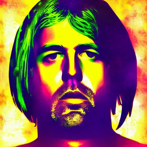 Image similar to Nirvana, expressive, digital art