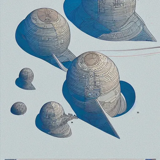 Prompt: martian architecture by moebius, by atey ghailan, by james gurney, by vermeer, by george stubbs, trending on artstation, vector art, soviet poster design