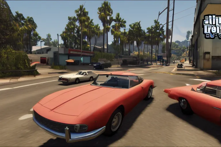 Image similar to leaked gameplay footage of Grand theft auto 6