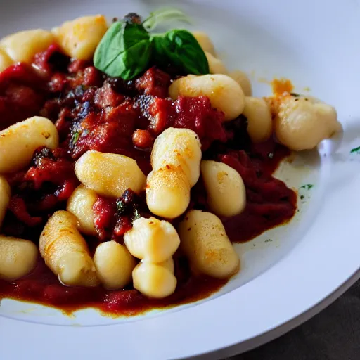 Image similar to a tasty gnocchi dish